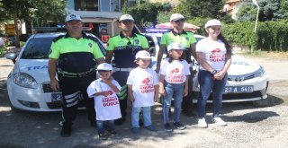 Drone İle Tespit Edilen Hatalı Sürücüler, Kırmızı Düdükle Uyarıldı