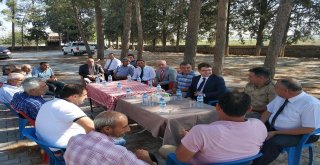 Nurdağında Protokol Halkın Sorunlarını Dinledi