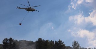 Manisa Spil Dağında Orman Yangını