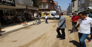 Başkan Şirinden Cumhuriyet Caddesi Sakinlerine Bayram Müjdesi