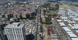 Sultangazideki Kurban Satış Ve Kesim Alanı Doldu Taştı