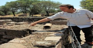 (Özel) Antik Kentteki 2 Bin 800 Yıllık Su Sistemi Günümüze Taş Çıkartıyor