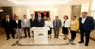 Fatma Şahin Bakan Gülü Ağırladı