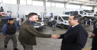 Başkan Atilladan Otomotiv Firmalarına Ziyaret