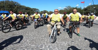 Troiadan Bergamaya 3. Unesco Dünya Mirası Yolunda Bisiklet Turunun Startı Verildi