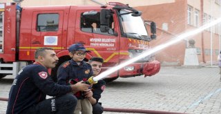 Görme Engelli Kerimin İtfaiyeci Olma Hayali Gerçekleşti