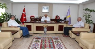 Konya Birlik Başkanı Baybağandan, Esob Başkanı Konaka Ziyaret