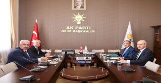 Ak Parti Ve Mhp Heyetleri İttifak İçin Görüşüyor