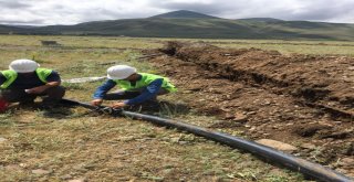 Büyükşehirin İlçelerdeki Altyapı Çalışmaları Devam Ediyor