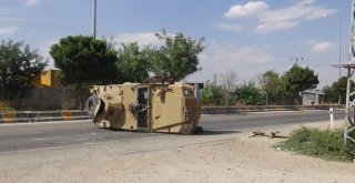 Suriyeli Sürücünün Kullandığı Otomobil Zırhlı Araca Çarptı: 1İ Polis 2 Yaralı