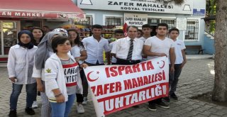 Ispartalı 16 Genç 30 Ağustosu Dumlupınarda Kutladı