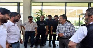 Başkan Ataç Fabrika Ziyaretlerini Sürdürüyor