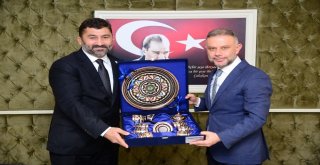 Rektör Karademirden Başkan Ertürke Ziyaret