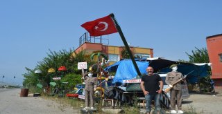 15 Temmuz Anısına Yol Kenarında Tank Hatırası