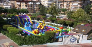 Alanyanın Dev Balon Parkı Yenilendi