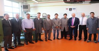 Sgk Başkanı Bağlı, Aso Teknik Kolejini Ziyaret Etti