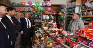 Başkan Aydın, Esnaf Gezilerini Sürdürdü