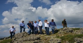 Milletvekili Ve Daire Başkanı, Gediz Muratdağı Termal Turizm Merkezinde İncelemelerde Bulundu