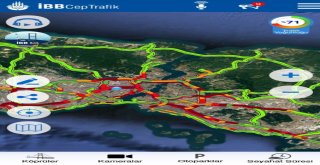 İstanbulda Trafik Yoğunluğu Yağmurla Birlikte Arttı