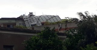 Kadirlide Yağmur Ve Fırtına Hayatı Felç Etti