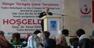 Tuşbada ‘Dünya Yürüyüş Günü Yarışması