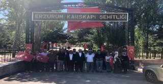 Karskapı Şehitliğine Anlamlı Ziyaret