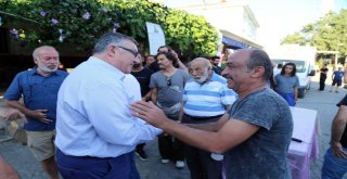 Vali Bilgin Ve Başkan Kesimoğlundan Film Setine Ziyaret