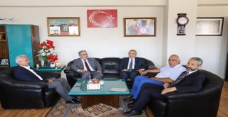 Diyanet İşleri Başkan Yardımcısı İşliyenden Başkan Başsoya Ziyaret