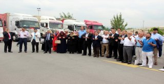 Kayseriden Halepe 10 Tır Yardım