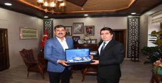 Adalet Komisyonu Başkanı Ercandan Başkan Asyaya Veda Ziyareti