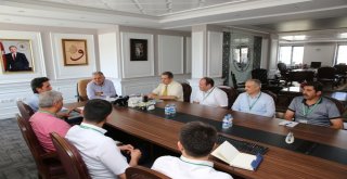 Melikgazi Belediyesinde Plan Ve Proje Müdürlüğü Toplantısı