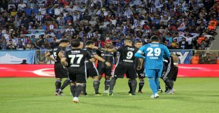 Spor Toto Süper Lig: B.b. Erzurumspor: 1 - Beşiktaş: 0 (İlk Yarı)