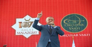 Cumhurbaşkanı Erdoğan Malazgirtte