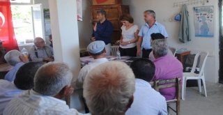 Silifkede Organik Tarım Yapan Çiftçiler Bilgilendirildi