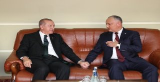 Cumhurbaşkanı Erdoğan Moldovada