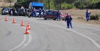 Denizlide Jandarmadan Trafik Ve Asayiş Denetimi