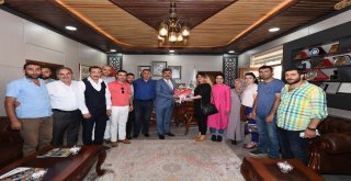 Stklardan Başkan Asyaya Teşekkür Ziyareti