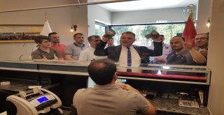 Masko Mobilyacılar Çarşısı Esnafından Dolar Bozdurma Eylemi