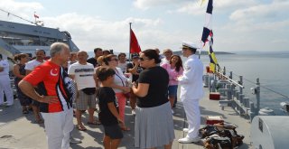Akçakoca Gemisi Vatandaşların Ziyaretine Açıldı