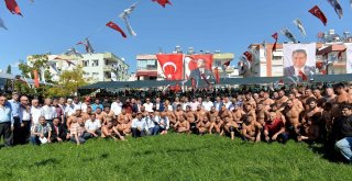Başpehlivanlar Dev Türk Bayrağı Altında Toplandı