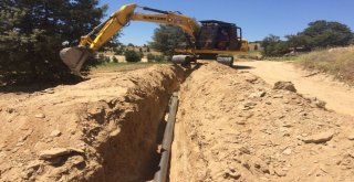 Hacırahmanlıda Taşkın Tehlikesi Ortadan Kalktı