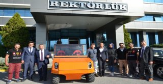 Çomü Yenilenebilir Enerji Ve Robot Topluluğu, Elektrikli Otomobil Üretti