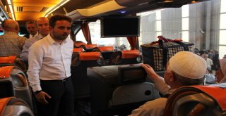 Kütahyadan Kutsal Topraklara Yolculuk Başladı