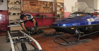 Makine Teknikeriydi Şimdi Milli Kar Motosikleti Üretecek