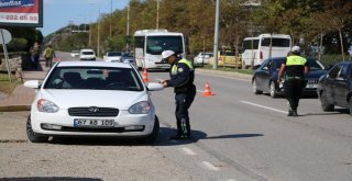 Zonguldakta Kurallara Uymayan Sürücülere Ceza