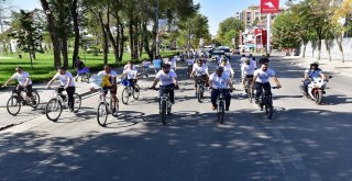 Kervansaray Buluşmaları Kapsamında Bisiklet Turu Düzenlendi