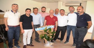 Sağlık-Sen Yöneticilerinden Gazetecilere Ziyaret