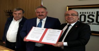 Kayseri Osb İle Kayseri Üniversitesi Arasında İşbirliği İmzalandı