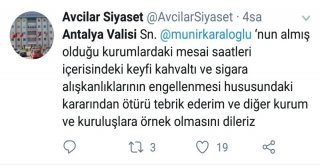 Mesai Saatleri İçinde Sigara Ve Kahvaltıyı Yasakladı, Twitterda Gündem Oldu