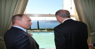 Cumhurbaşkanı Erdoğan, Putin İle Bir Araya Geldi